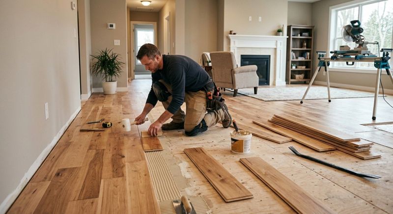 Engineered Wood Installation in Prince William County, VA