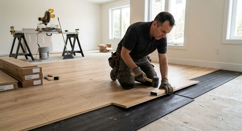 Engineered Wood Installation in Prince William County, VA