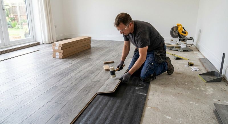 Laminate Floor Installation in Triangle, VA