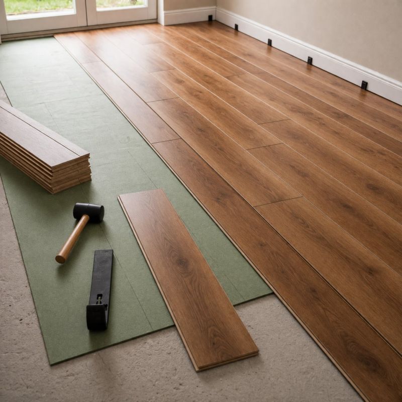 Laminate Floor Replacement in Catlett, VA