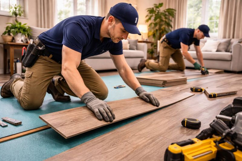 Laminate Floor Replacement in Fairfax, VA