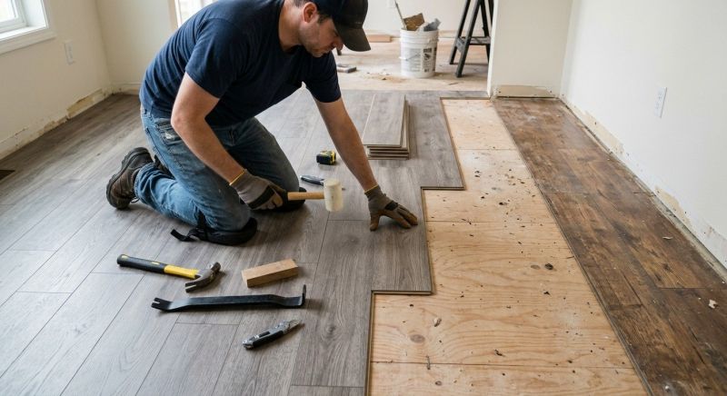 Laminate Floor Replacement in Mc Lean, VA