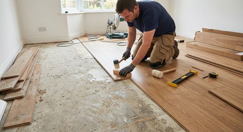 Laminate Floor Replacement in Oakton, VA