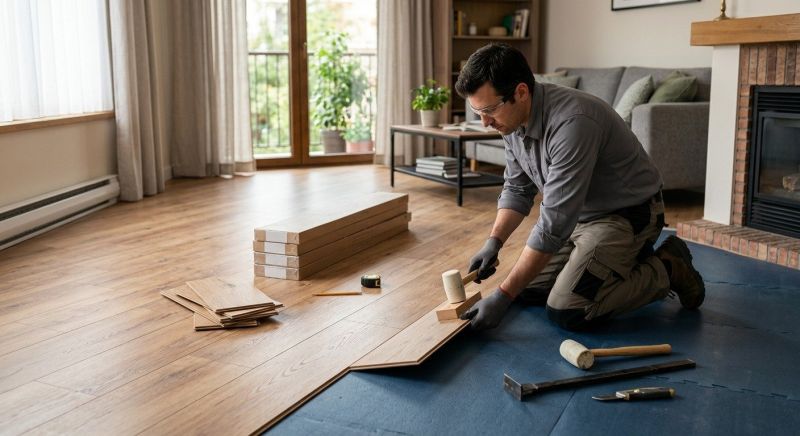 Laminate Floor Replacement in Reston, VA