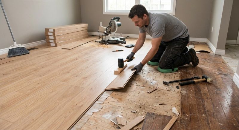 Laminate Floor Replacement in Stafford, VA