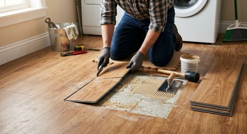 Linoleum Floor Installation in Cabin John, MD