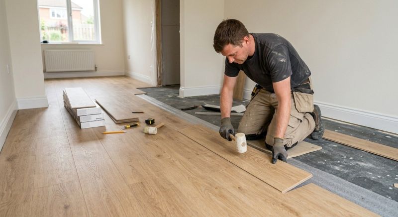 Linoleum Floor Installation in Fairfax County, VA