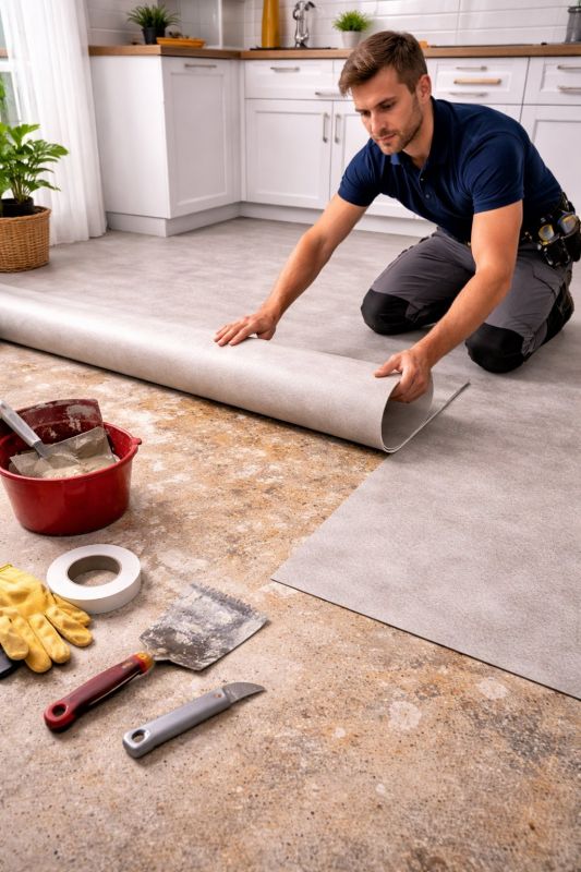 Linoleum Floor Installation in Stafford, VA