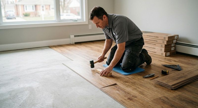 Linoleum Flooring Replacement in Prince William County, VA