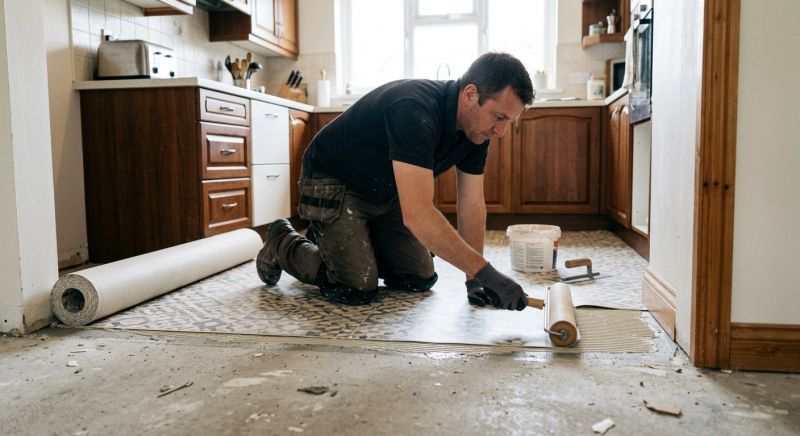 Linoleum Flooring Replacement in Prince William County, VA