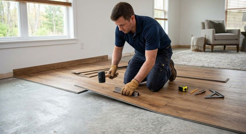 Luxury Vinyl Tile Installation in Warrenton, VA