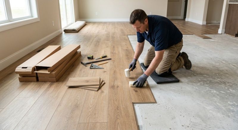 Lvt Flooring Installation in Clifton, VA