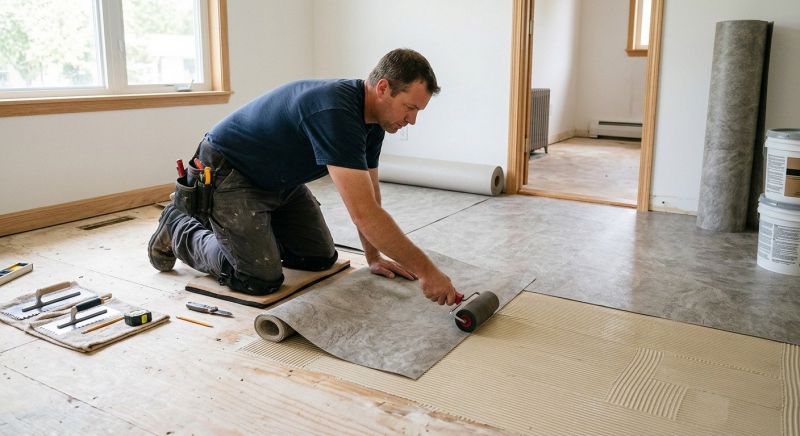 Sheet Flooring Installation in Arlington, VA