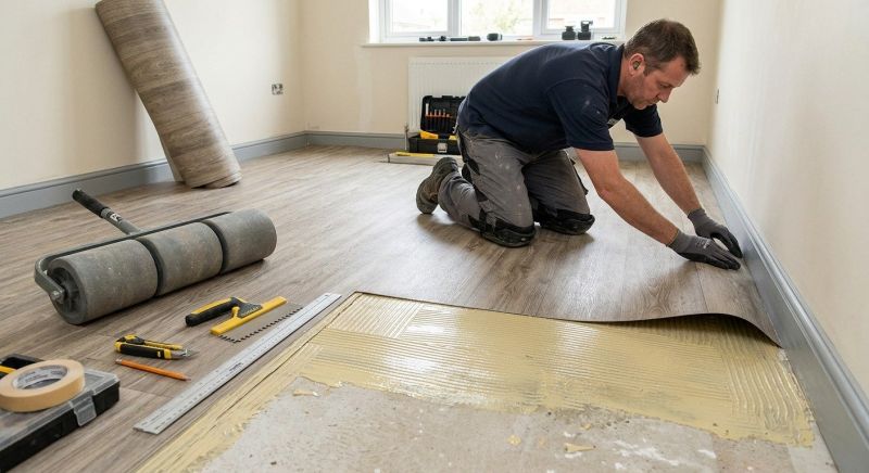 Sheet Flooring Installation in Springfield, VA