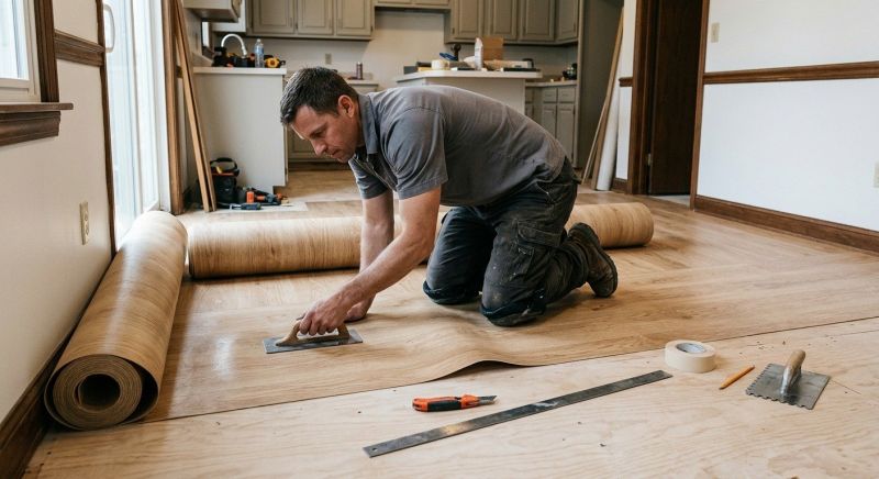 Sheet Flooring Installation in Vienna, VA