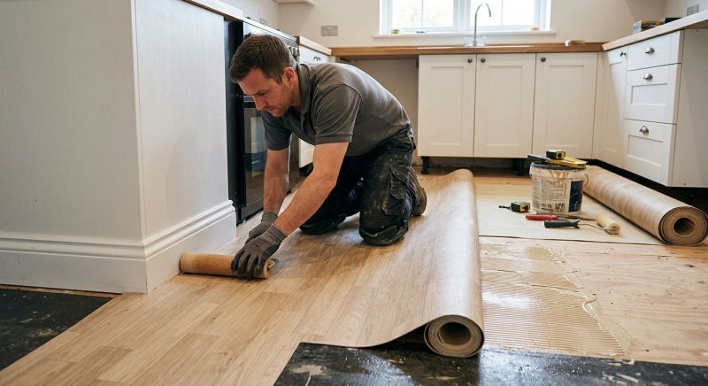 Sheet Linoleum Installation in Haymarket, VA