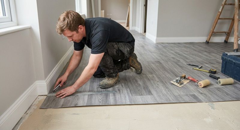 Sheet Vinyl Installation in Falls Church, VA