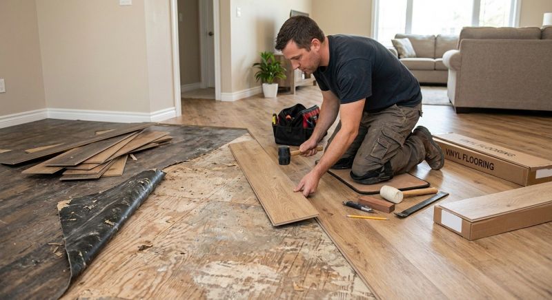 Vinyl Flooring Installation in Woodbridge, VA