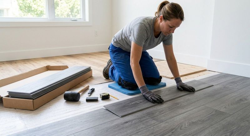 Vinyl Tile Installation in Prince William County, VA