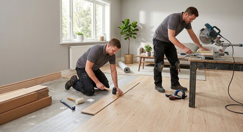 Wood Laminate Installation in Prince William County, VA
